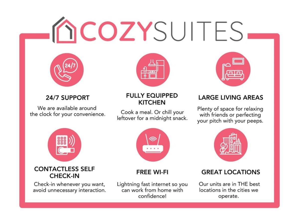 Cozysuites L Luxe 2Br In Downtown Цинциннаті Екстер'єр фото